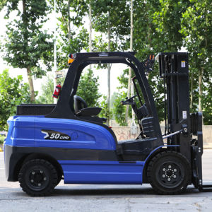 Chariot élévateur électrique à excellent rapport qualité-prix 3t <span class=keywords><strong>3</strong></span>.5t 4t 5t, hauteur de levage 3m-7m, <span class=keywords><strong>batterie</strong></span> au lithium, 4 roues motrices, exporté dans plus de 136 pays - Product Image 1