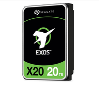 Disque dur d'entreprise Exos X20 ST20000NM002D 512E/4KN SAS 12Gb/s 20TB 7200RPM 256MB, disque dur mécanique