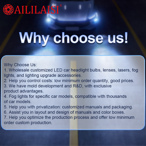 Fari Fendinebbia Aililaisi 3 Pollici BI LED Proiettore, Fascio Alto/Basso per Audi, Stile Cube, <span class=keywords><strong>Toyota</strong></span> Tundra, Changan Cruiser, Agya, Lexus - Product Image 6