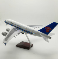 Modèle d'avion décoratif Airbus A380 EXPO 2020 DUBAI EAU à l'échelle 1:160 (46 cm) avec impression de logo personnalisé, en vente