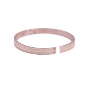 Female Temperament Classic <strong>Bracelets</strong> Simple Trendy <strong>Bangle</strong> Stainless Steel <strong>Bracelet</strong> for Men and Women - Product Image 2