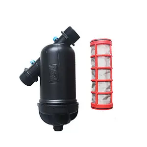 Filter irigasi tetes otomatis pertanian 120 mikron filter air layar jaring 3/4 "1" 2 "3" untuk sistem irigasi pertanian