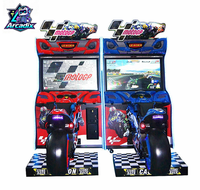 Machine de jeu d'arcade Moto GP, simulateur de moto à monnayeur, jeu vidéo d'arcade pour centre de divertissement
