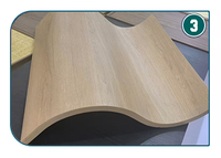 Centro de Mecanizado CNC de Doble Husillo y 4 Ejes, Router CNC de Doble Husillo para Madera, Equipo de Tallado y Corte de Superficies Curvas 3D para Muebles Personalizados