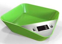 Fabrieksleverancier Draagbare Nauwkeurige Digitale Keukenlepel Rijst Fruitvoedsel Meetschaal Met Kom