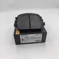 Plaquettes de frein à disque arrière en céramique OEM JR1231 pour Chevrolet Cruze R D1468 IATF 16949, faible émission de poussière, 4 pièces, système de freinage