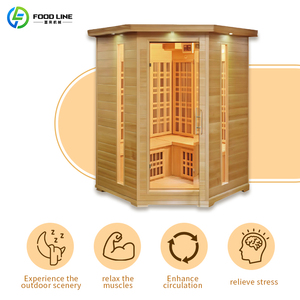 Sauna Infrarroja para Exteriores con Vestuario, para 1-3 Personas - Product Image 5