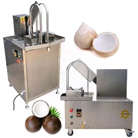 Extracteur d'eau de coco de haute qualité, ouvre-coco vert, machine à couper le coco automatique