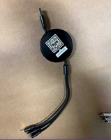 Kabel Pengisian Cepat 3-in-1 100W Retractable Grosir, Tipe C 1 ke 3, Kabel Data Multi-Fungsi, Logo Custom Dengan Pencetakan