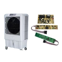 Placa de Control Principal PCBA para Aire Acondicionado Móvil, FR4, Placa de Circuito de Aire Acondicionado Portátil de Enfriamiento Único con Compresor y Módulo de Accionamiento del Ventilador