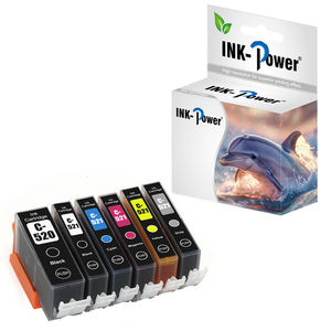 INK-POWER PGI 520 521 CLI521 PGI520 PGI-520 Premium Kompatibel Warna Cartridge IJ Tinta Inkjet untuk Printer Canon PIXMA MP540 MP560 - Product Image 1