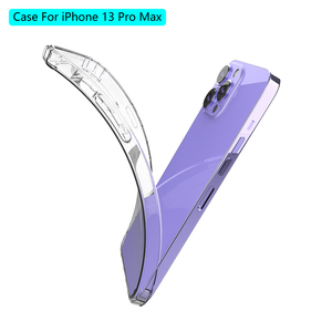 Fundas transparentes de TPU suave con gel 3D, a prueba de golpes, anticaídas, protección completa de 360 grados para teléfonos móviles iPhone 13 Pro Max - Product Image 4
