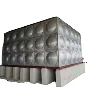 Subterrâneo 20m3 inoxidável 304/316 aço água armazenamento tanque