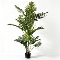 Palmier artificiel en plastique de grande taille en gros - Durable et écologique pour la décoration de la maison, du jardin, de l'extérieur et du bureau