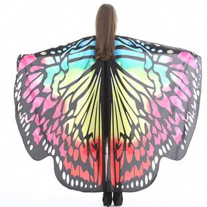 Mantello con Ali di Farfalla per Donna, Sciarpa Pashmina, Accessorio per Costume da Nymph o Pixie - Product Image 1