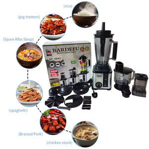 Licuadora Profesional Multifuncional, Procesador de Alimentos Combinado, Motor de Alta Resistencia de 9500 W, Adecuado Tanto para Uso Comercial como Doméstico - Product Image 5