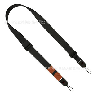 Sangle d'appareil photo en nylon 3,8 cm pour cou et épaule, style professionnel, logo personnalisé, détachable - Product Image 1