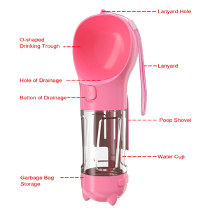 Bouteille de qualité alimentaire <span class=keywords><strong>distributeur</strong></span> d'<span class=keywords><strong>eau</strong></span> portable étanche pour chiot et <span class=keywords><strong>chien</strong></span> 5 litres avec récipient alimentaire pour animaux de compagnie marche en plein air - Product Image 4