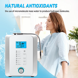 Máquina de <span class=keywords><strong>Agua</strong></span> <span class=keywords><strong>Kangen</strong></span>, Ionizador Alcalino Eléctrico con 7 Niveles de <span class=keywords><strong>Agua</strong></span> Hidrogenada, 5 Placas, Plástico, Uso Doméstico de Escritorio - Product Image 3