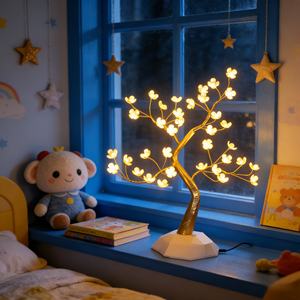 <span class=keywords><strong>Arbre</strong></span> lumineux LED <span class=keywords><strong>d</strong></span>écoratif <span class=keywords><strong>d</strong></span>'intérieur, 36 LED, centre <span class=keywords><strong>de</strong></span> <span class=keywords><strong>table</strong></span> lumineux à branches éclairées blanc chaud pour la <span class=keywords><strong>d</strong></span>écoration <span class=keywords><strong>de</strong></span> la maison - Product Image 1