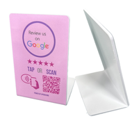 Support RFID NFC Mini Étanche avec Puces NTAG215/216/213 13,56 MHz et Impression de Code QR pour Affichages Réseaux Sociaux et Marketing