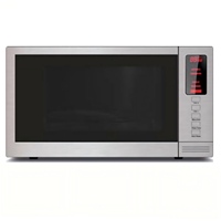 Four à micro-ondes encastrable 20L 700W en acier inoxydable avec minuterie et 5 niveaux de puissance pour cuisine domestique MEW50K-5