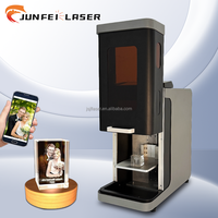 Machine de marquage laser 3D sous surface JUNFEI 5W 10W, graveur laser vert 532nm pour cristal K9, idéal pour les cadeaux