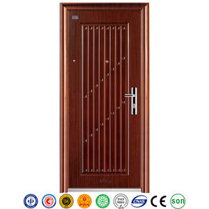 Puerta de Acero Blindada Insonorizada de Diseño Moderno y Personalizado para Apartamentos, Dormitorios, Edificios Gubernamentales y Bancos, Antirrobo - Product Image 3