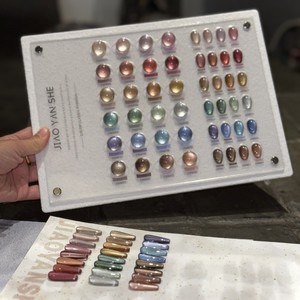 Vernis Gel Œil de Chat Personnalisé 24 Couleurs 12ml, Marque Privée, Fournitures Ongles UV LED Non Toxiques, <span class=keywords><strong>Manucure</strong></span> Magnétique Lisse et Lumineuse pour Usage en Salon - Product Image 3