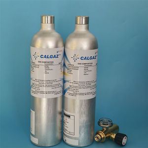 ถังแก๊ส Calgaz รุ่น 2AL-34L สำหรับสอบเทียบออกซิเจน มาตรฐานอุตสาหกรรม ใช้กับก๊าซไวไฟ - Product Image 5