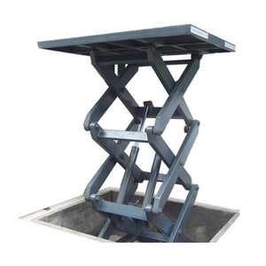 แท่นยกไฮดรอลิกแบบติดตั้งถาวรขนาดเล็ก แบบกรรไกร สำหรับรถยนต์ - Product Image 4