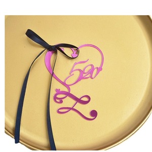 Decoración de Pastel Acrílica Honey And Sweetness 520 con Lazo, Adorno para Pastel de San Valentín para Parejas - Product Image 5