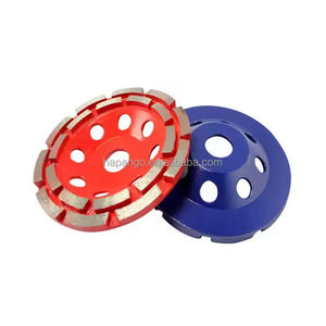 Disco Abrasivo de Diamante de Doble Fila PANGO de 7 Pulgadas (180 mm) para Amoladora Angular, Grano 45, Grosor 7.5 mm, Alta Calidad - Product Image 2