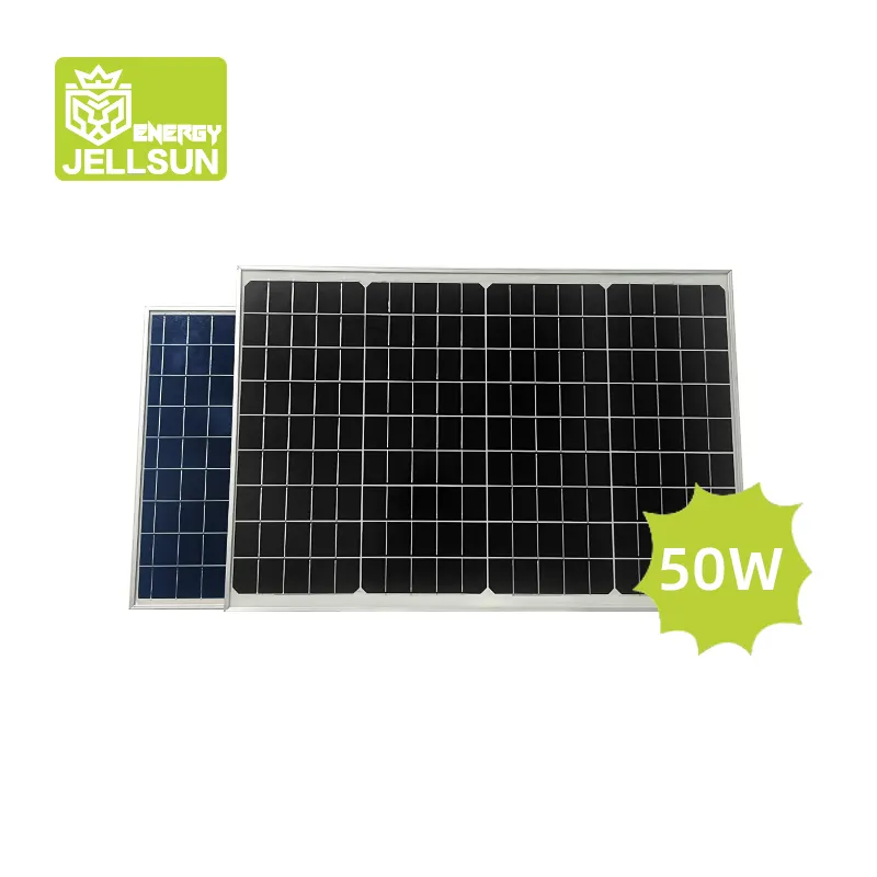 JELLSUN 50 Вт солнечная панель 210 мм небольшой размер 18 В 80 Вт солнечная панель продукты