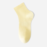 Chaussettes courtes en tricot pour femmes, couleur unie, respirantes et confortables, vente en gros