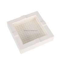 S060 Cadres de construction DIY pour jouets, 16x16 points de fixation, en plastique ABS, pour l'affichage de blocs et de figurines, décoration créative de table en briques
