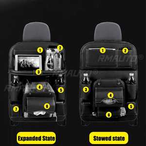 1/2PCS Universal Seat Table Portable Multifunctional <b>Car</b> Safety Seat Tray Food Drink Cellphone Holder Stowing <b>Tidying</b> Organizer - Product Image 2