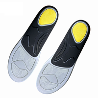 Semelle orthopédique de soutien de la voûte plantaire pour le sport, légère, écologique, amortissante, antidérapante, en tissu confortable pour les douleurs aux pieds