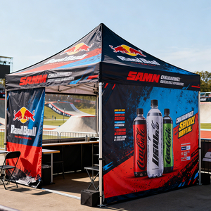 Gazebo Personalizado <span class=keywords><strong>6x3</strong></span>, Carpa <span class=keywords><strong>Plegable</strong></span> Comercial para Exteriores 20x10, Carpa Resistente 10x20, Toldos 3x3 para Eventos - Product Image 3