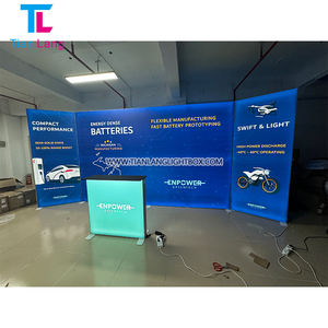 TianLang Expo Booths Double Sided Fabric <b>Frameless</b> Seg Lightboxes Trade Show Aluminium Profile <b>Frame</b> Led Exhibit Booths - Product Image 6