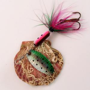 <span class=keywords><strong>Mortel</strong></span> Coq Queue Leurre De Pêche Dur Spinner Appâts Métal Spinnerbait 4g Inline Spinner Leurre pour Bass Truite Saumon - Product Image 4