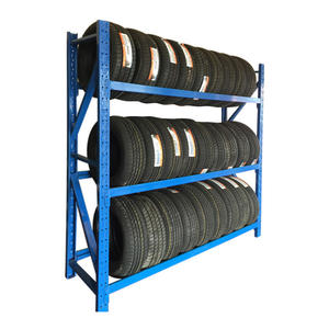 رف تخزين الإطارات المخصص رف تخزين المرآب رف تخزين المجلفن عرض الإطارات - Product Image 5