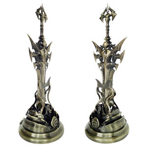 कस्टम कांस्य धातु शिल्प तलवार आकार ट्रॉफी कोरा तलवार सम्मान व्यापार कार्यक्रम पुरस्कार स्मृति चिन्ह - Product Image 1