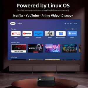 Genuine HD Home <b>Projector</b> With Wireless Screen Support 850 ANSI Lumens Bright and Vivid Picture for an Immersive Viewing Exp - Product Image 3