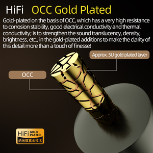 Chất lượng cao OCC mạ vàng <span class=keywords><strong>USB</strong></span> Cáp âm thanh với sợi carbon mạ Vàng C-C A-B kết nối Mixer <span class=keywords><strong>DAC</strong></span> máy tính Hifi <span class=keywords><strong>USB</strong></span> - Product Image 6