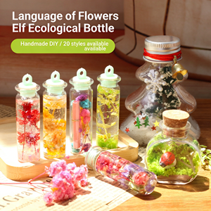 POWER Shinning Mr. Toy Pequeño <span class=keywords><strong>Mago</strong></span>, Manualidad <span class=keywords><strong>Infantil</strong></span> que Brilla en la Oscuridad, Regalo DIY, Botella de Poción Mágica, Hada Floral - Product Image 5