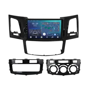 LT luntuo เครื่องเล่นวิทยุสเตอริโอรถยนต์หน้าจอสัมผัส Android13 9นิ้วสำหรับ Toyota Fortuner HILUX 2008-2015 CarPlay วิดีโออัตโนมัติ