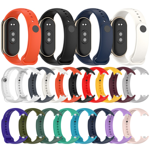 <span class=keywords><strong>Bracelet</strong></span> de montre intelligente en silicone et TPU pour Xiaomi Mi Smart Band 10 9 8, <span class=keywords><strong>bracelet</strong></span> de poignet Correa - Product Image 5