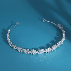 Serre-tête de luxe pour mariage, diadème de mariée, couronne de princesse, diadème de concours, couronne de Quinceañera, accessoires de banquet en zirconium - Product Image 4