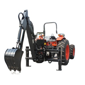 Máy Kéo Nông Nghiệp Backhoe Towable Backhoe, Side Shift Backhoe Nóng Bán - Product Image 1